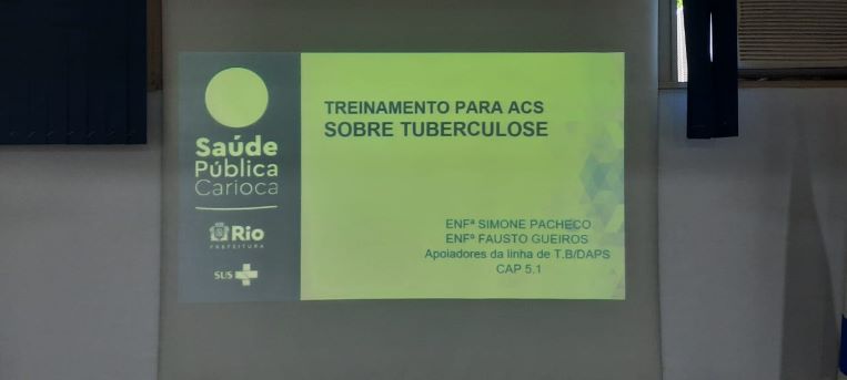 CAPACITAÇÃO DE TUBERCULOSE