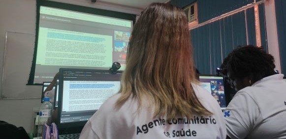 AULA DO CTACS – CURSO TÉCNICO DE AGENTE COMUNITÁRIO DE SAÚDE