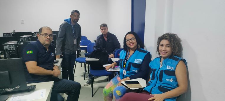 REUNIÃO DA EQUIPE CARAVANA DA SAÚDE