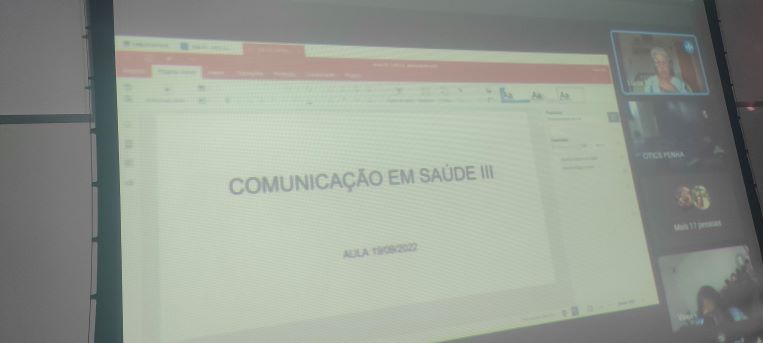 AULA DO CTACS – CURSO TÉCNICO DE AGENTE COMUNITÁRIO DE SAÚDE