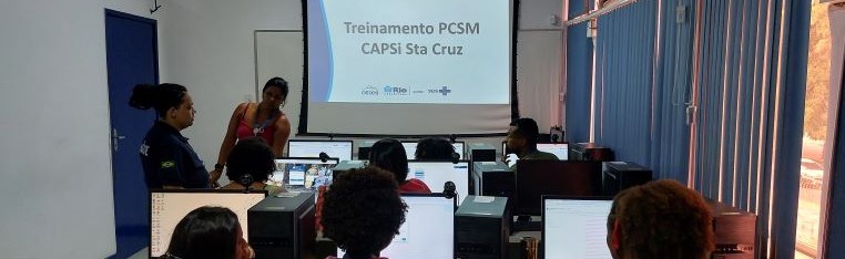 TREINAMENTO PCSM CAPSi SANTA CRUZ