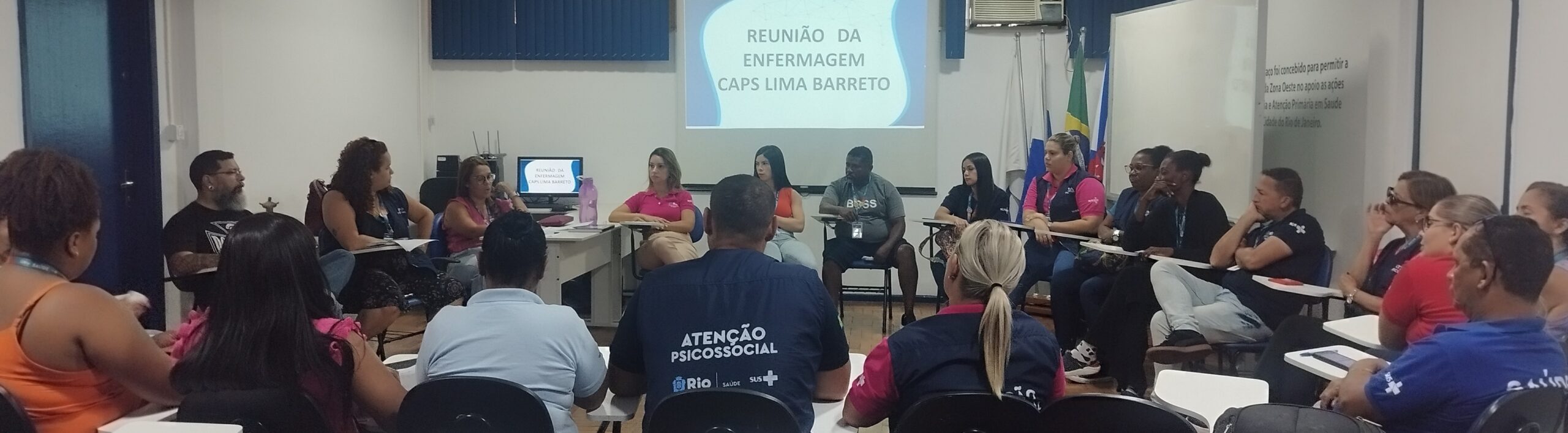 REUNIÃO DA ENFERMAGEM CAPS LIMA BARRETO