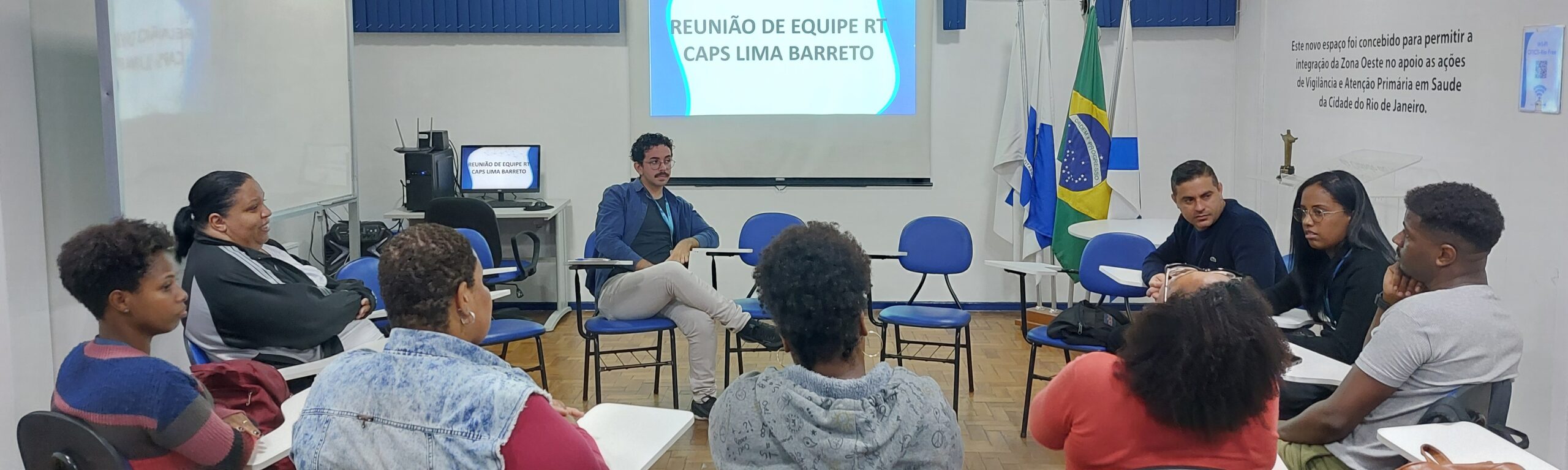 REUNIÃO DE EQUIPE RT CAPS LIMA BARRETO