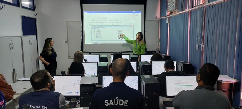 Treinamento TABWIN e Epilnfo o uso das ferramentas TABWIN e EpiInfo no monitoramento do processo de investigação epidemiológica.