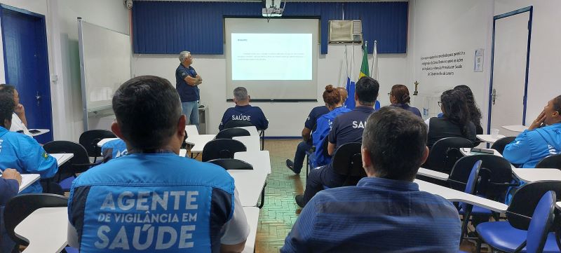 reinamento para o uso de LARVICIDA -BTI, aprimorar as técnicas  de manuseio de larvicida e o uso do devido Equipamento de Proteção Individual.