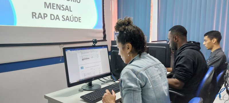 Elaboração de relatório mensal do projeto RAP da Saúde, contendo as ações de promoção e prevenção a saúde, realizadas pelos jovens.