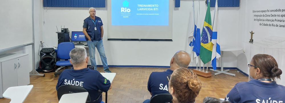 TREINAMENTO PARA O USO DE LARVICIDA -BTI