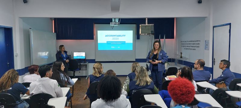 Seminários Accountability objetiva a prestação de contas das ações desenvolvidas pelas unidades e equipes de saúde.