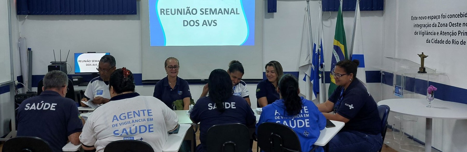 REUNIÃO DOS AGENTES DE VIGILÂNCIA EM SAÚDE