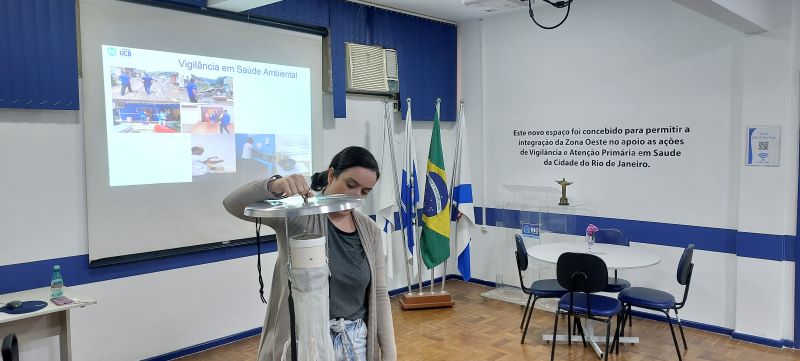 Aula de Extensão II epidemiologia - Universidade Castelo Branco, o assunto abordado foi a Introdução à Vigilância em Saúde.