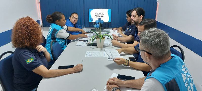 Reunião semanal dos AVSs, consolidado de estatística das ações desenvolvidas ao longo da semana, apresentação dos resultados.