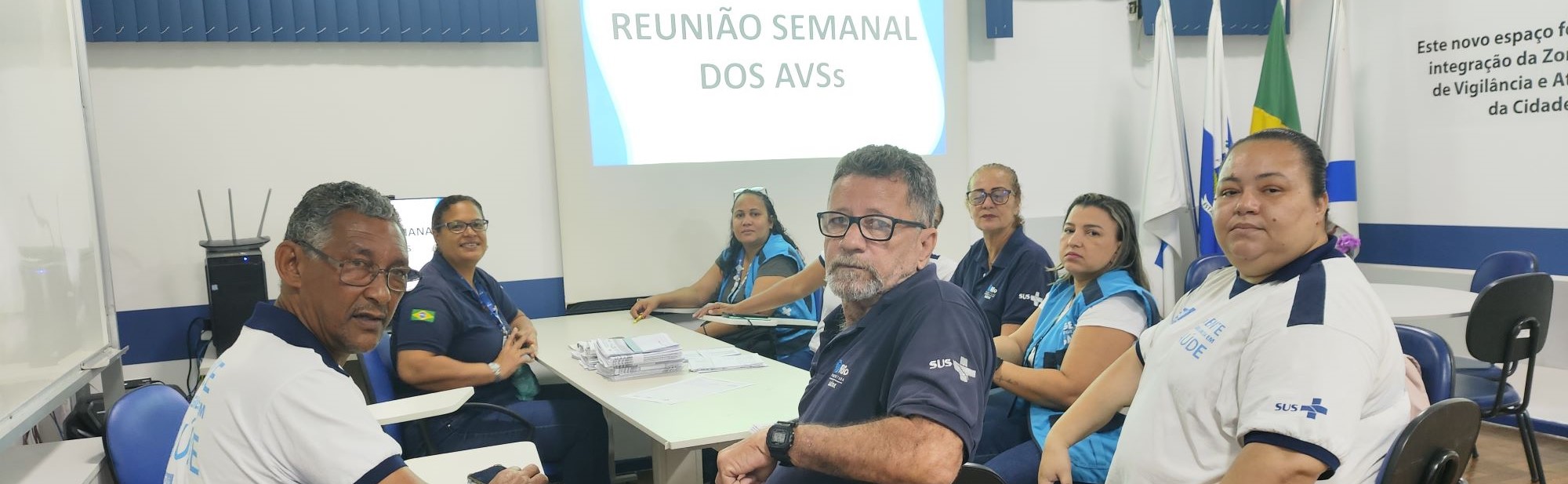 REUNIÃO SEMANAL DOS AVSs