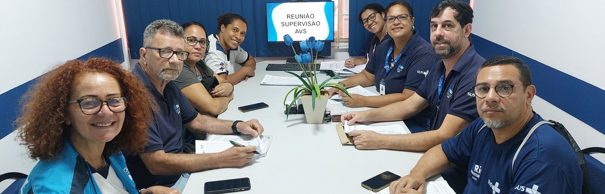 REUNIÃO DE EQUIPE DOS AVSs