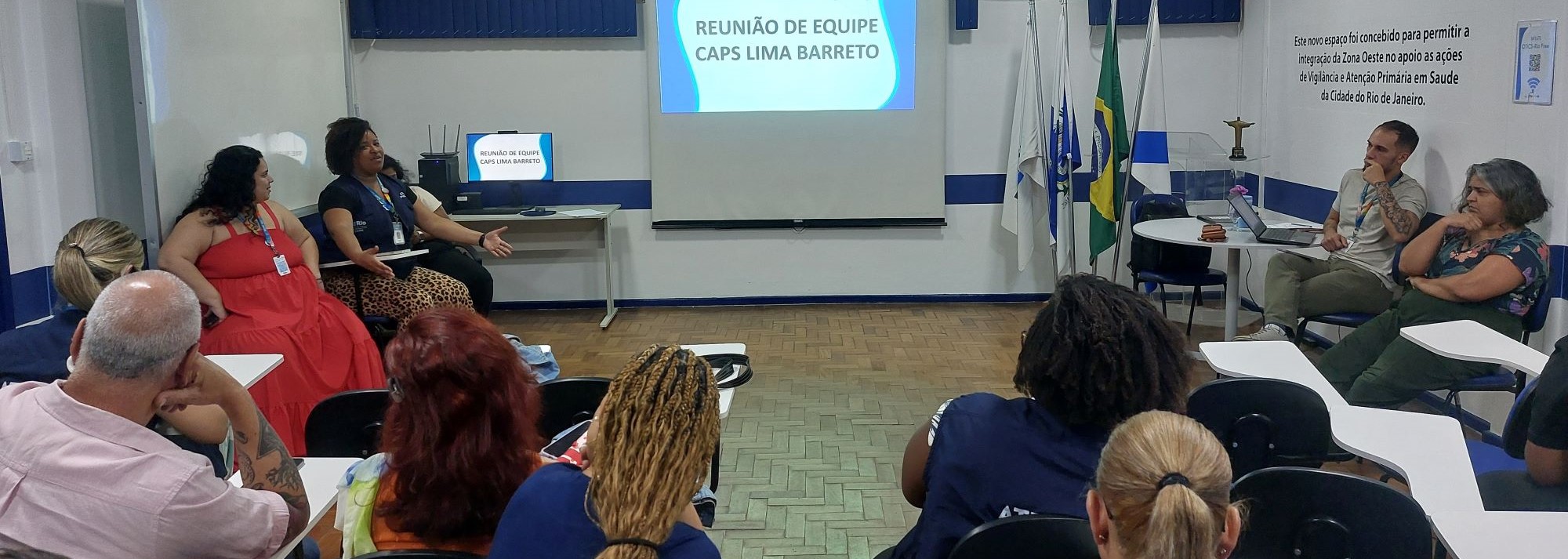 REUNIÃO DE EQUIPE CAPS III LIMA BARRETO