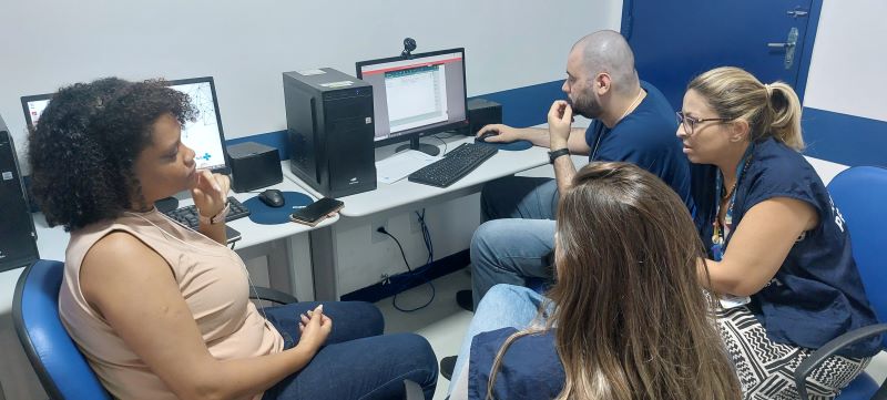 Reunião técnica Vita Care, objetivo foi a implantação da plataforma na Policlínica Manoel Guilherme da Silveira Filho - AP 5.1.