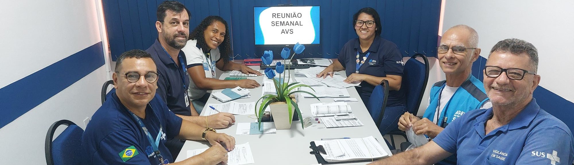 REUNIÃO DE EQUIPE DOS AVSs