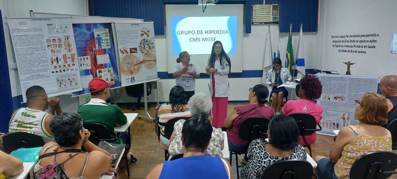 Grupo Hiperdia é um programa de acompanhamento de pacientes com diabetes e/ou hipertensão arterial na Atenção Primária à Saúde.