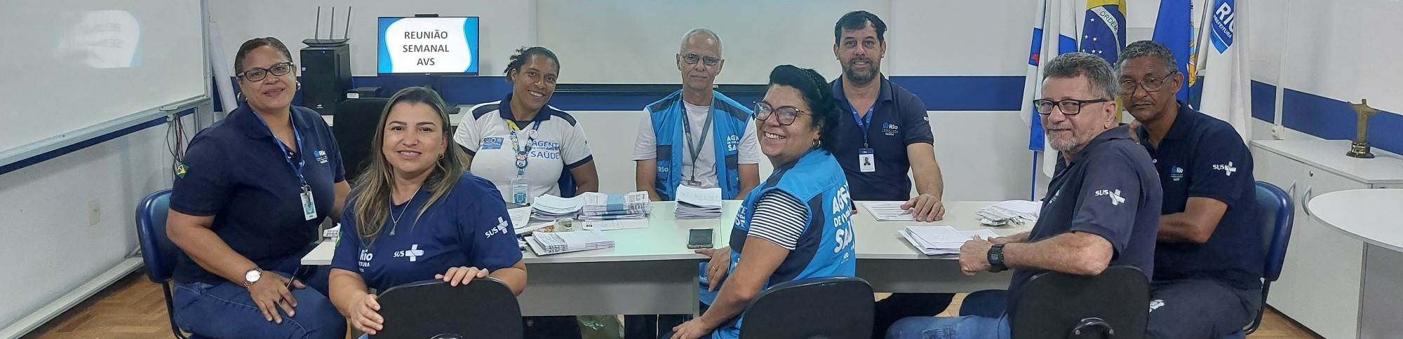 REUNIÃO DE EQUIPE DOS AVSs