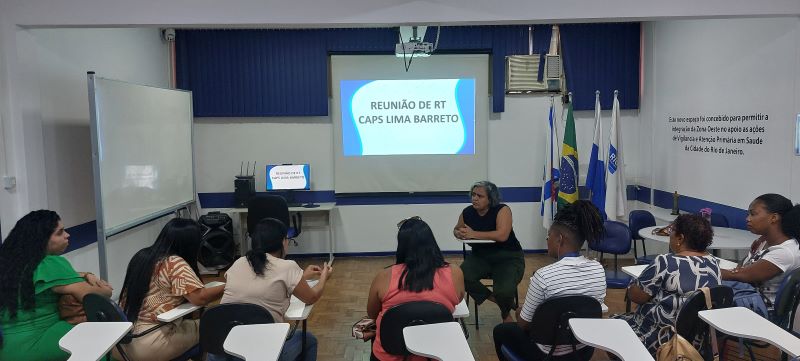 Acompanhar o desenvolvimento do trabalho clínico e territorial promovendo a educação sobre o trabalho em saúde mental do CAPS Lima Barreto.