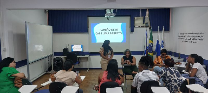 Acompanhar o desenvolvimento do trabalho clínico e territorial promovendo a educação sobre o trabalho em saúde mental do CAPS Lima Barreto.