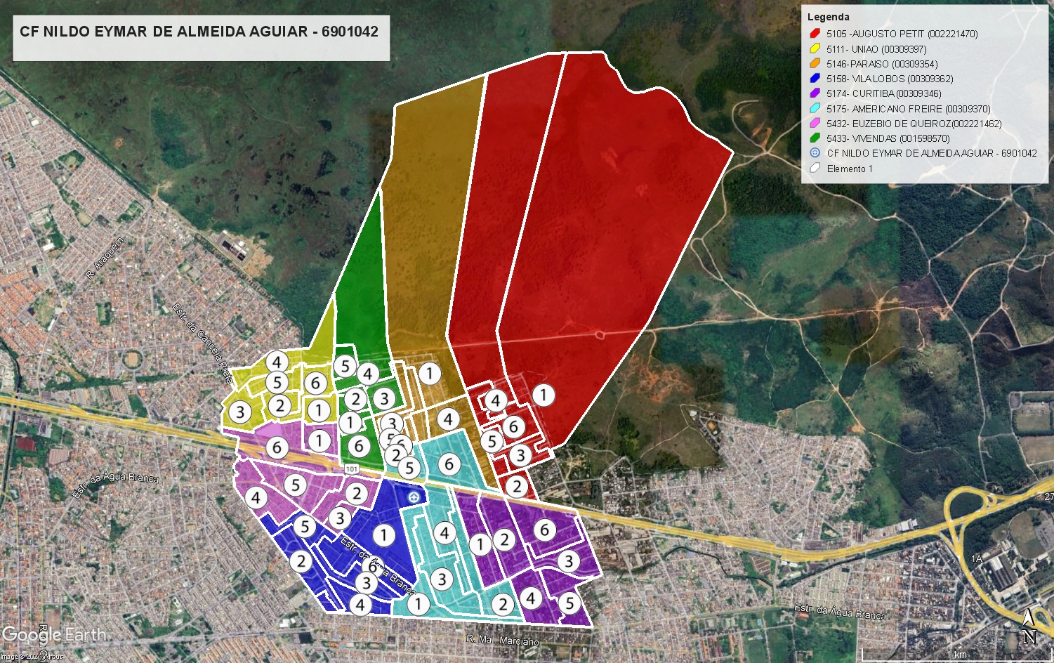 A oficina de territorialização tem o objetivo de delinear as microáreas dos territórios da Atenção Básica à Saúde.