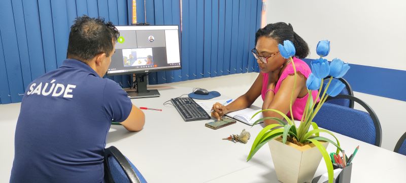 Reunião Remota de Referências Técnicas - Risco Não Biológico, aprimoramento das ações atuam nas Coordenadorias de Áreas Programáticas (CAP)s.