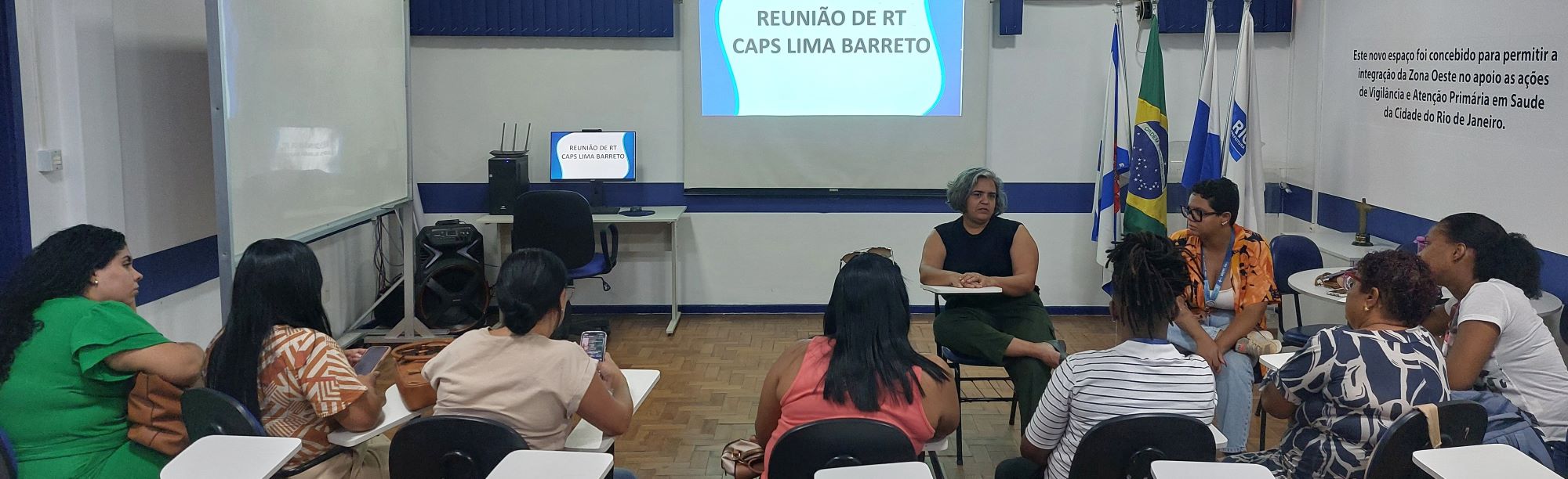 Reunião de Equipe de RT do CAPS Lima Barreto