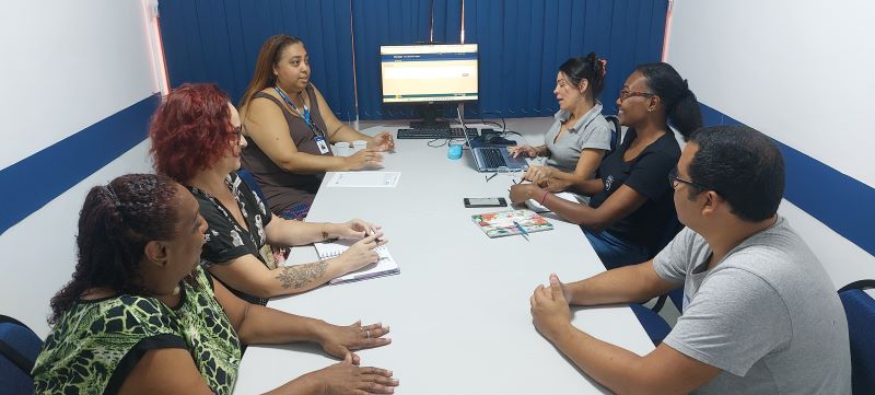 Reunião da Política de Saúde do Trabalhador e da Trabalhadora, com objetivo do planejamento e estruturação do CEREST.