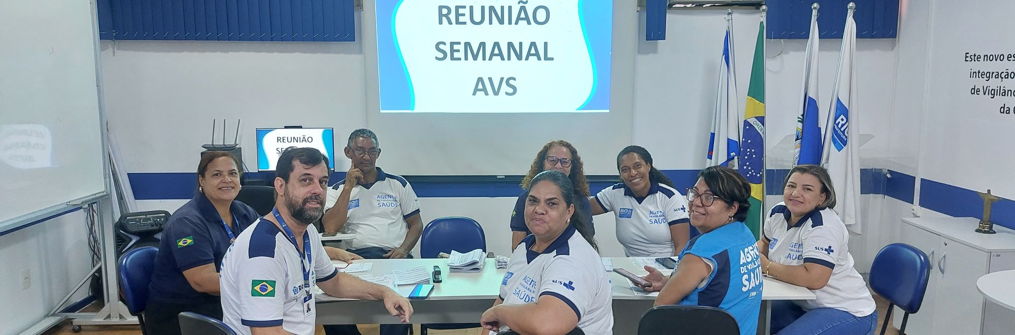 Reunião de Equipe dos AVSs