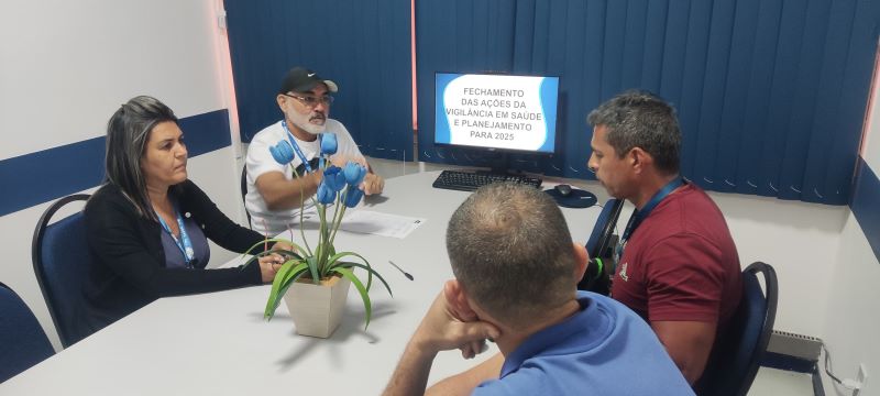 Reunião com Supervisores dos AVSs, Fluxo de SINAN ( Sistema de Informação de Agravos de Notificação) e bloqueios epidemiológicos.