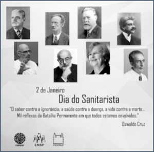 Dia 2 de janeiro: Dia do Médico Sanitarista, este profissional associa seus conhecimentos de medicina aos de saúde pública.