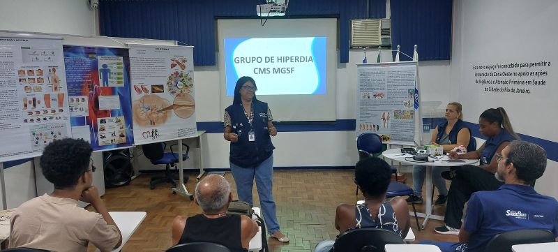 O Grupo de Hiperdia é um programa de acompanhamento de pacientes com diabetes e/ou hipertensão arterial na Atenção Primária à Saúde.