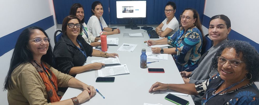 Reunião com SEMST( Serviço especializa em Engenharia de Segurança e Medicina do trabalho).Vigilância em saúde do trabalhador.