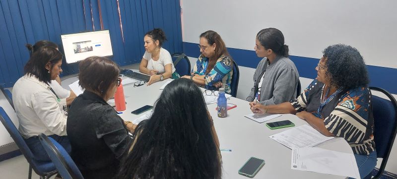 Reunião com SEMST( Serviço especializa em Engenharia de Segurança e Medicina do trabalho).Vigilância em saúde do trabalhador.