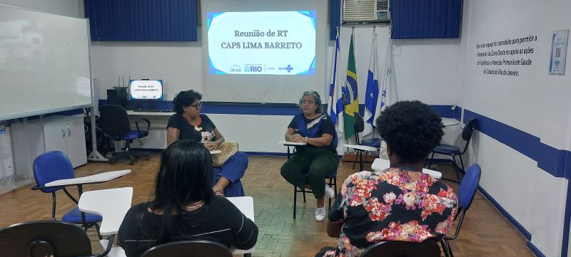 Equipe Serviço de Residência Terapêutica - (SRT) do CAPS Lima Barreto - AP 5.1.