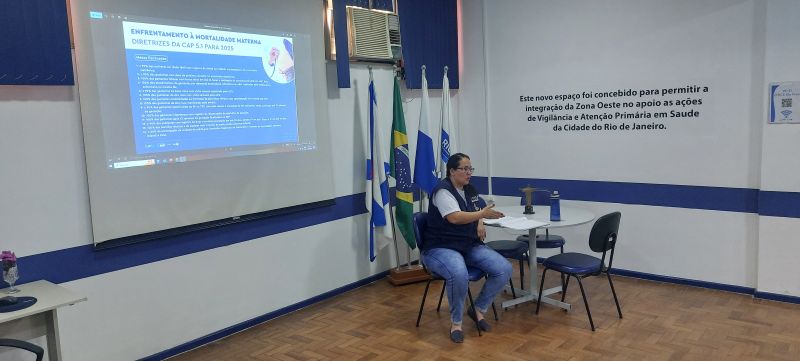 Reunião Geral CMS Manoel Guilherme AP 5.1, com foco no processo de trabalho, participação de todo corpo técnico.