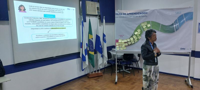 Curso Introdutório qualifica os profissionais que ingressam na Atenção Primária à Saúde, para que ampliem sua visão sistêmica e integral.