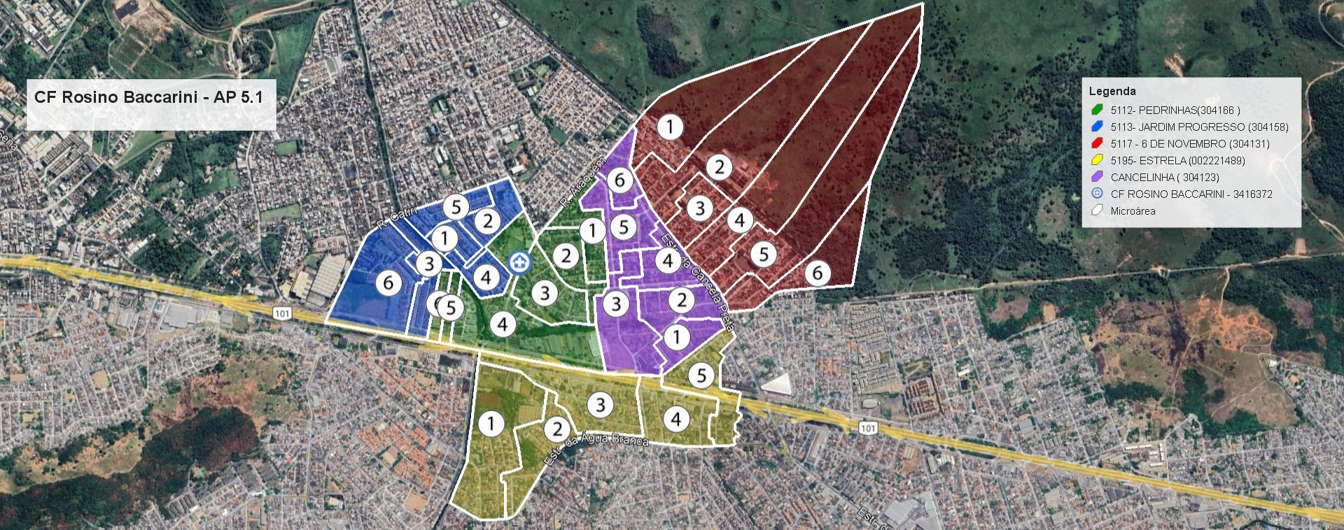 Oficina de Territorialização da CF Rosino Baccarini – AP 5.1