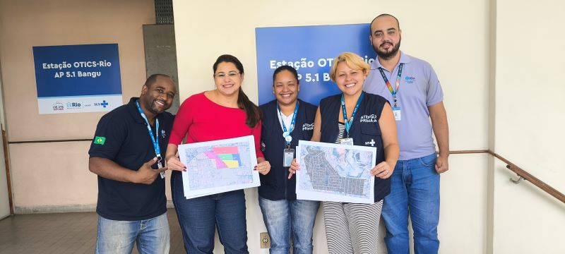 A oficina de territorialização tem o objetivo de delinear as microáreas dos territórios da Atenção Básica à Saúde.