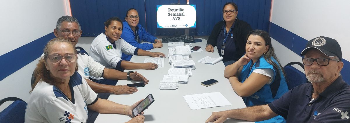 Reunião de Equipe dos AVSs