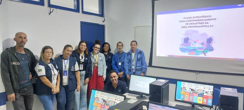 A construção de plano de contingência para desastres, objetiva capacitar os profissionais das unidades, no manejo de desastres.