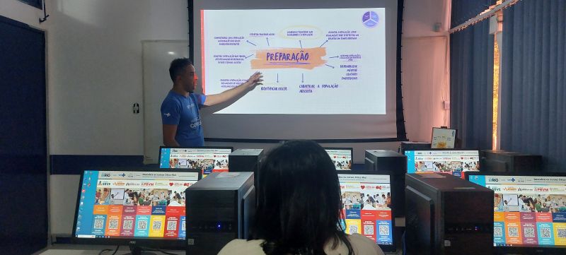 Prévia da Apresentação do Trabalho do Risco Não Biológico AP 5.1. O tema do trabalho é Vigilância em Saúde Ambiental e Risco Não Biológico com a temática de desastres na Atenção Primária.