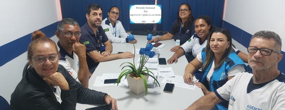 Reunião de Equipe dos AVSs
