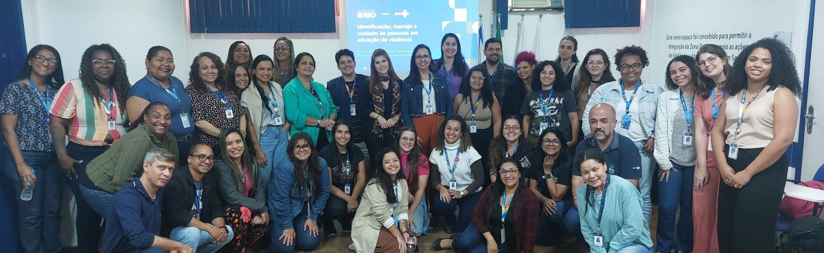 Oficina “Identificação, Notificação e Manejo dos casos de Violência”