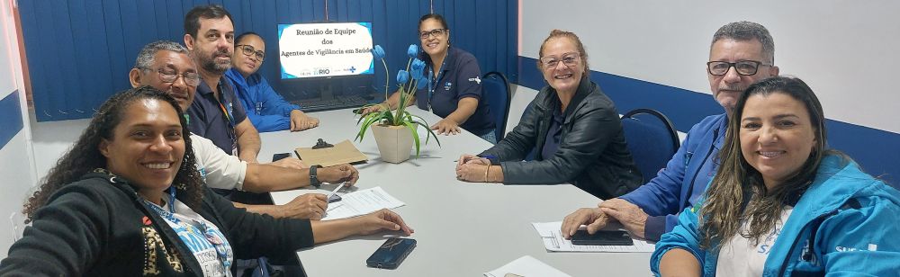Reunião de Equipe dos AVSs