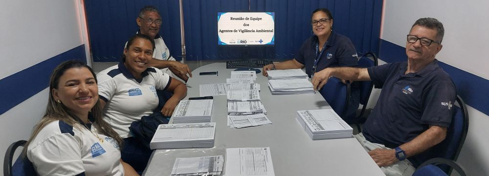 Reunião de Equipe dos AVSs
