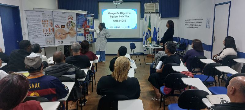 O Grupo de Hiperdia é um programa de acompanhamento de pacientes com diabetes e/ou hipertensão arterial na Atenção Primária à Saúde.