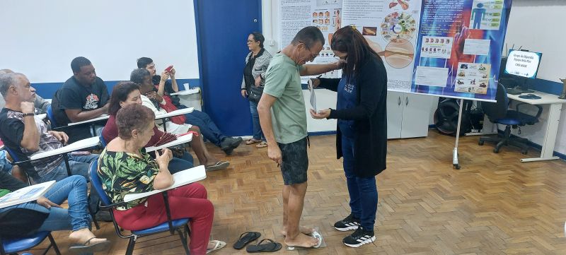 O Grupo de Hiperdia é um programa de acompanhamento de pacientes com diabetes e/ou hipertensão arterial na Atenção Primária à Saúde.