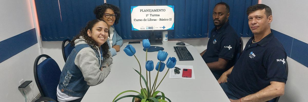 Planejamento da aula Inaugural da 2ª turma do Curso Básico II de LIBRAS