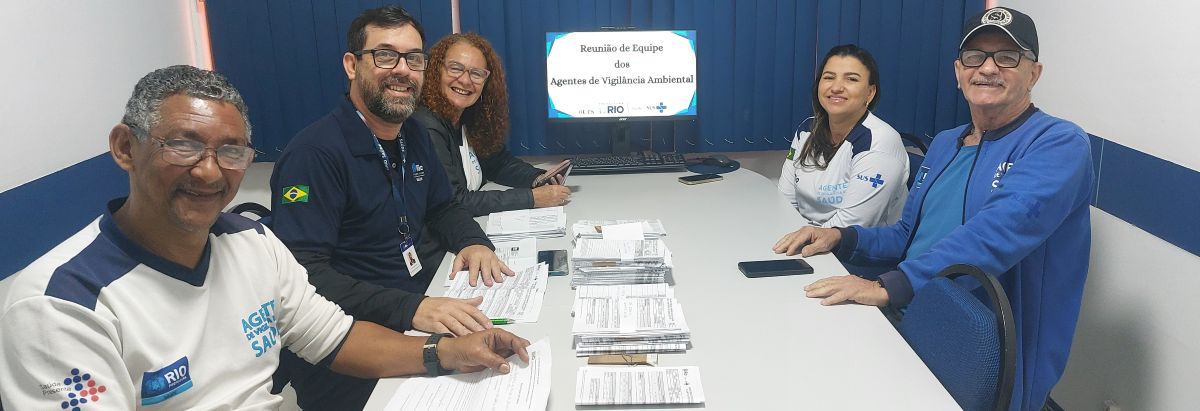 Reunião de Equipe dos AVSs
